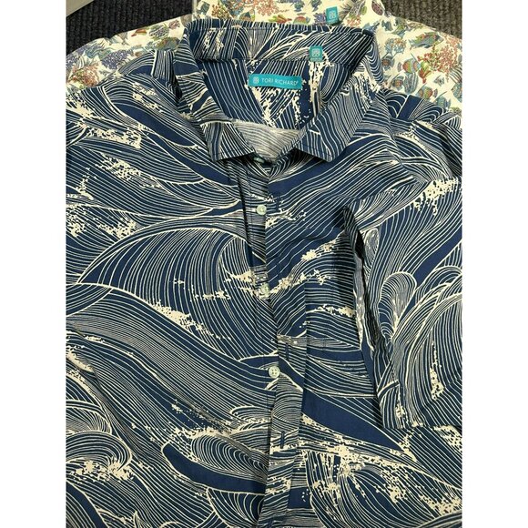 Tori Richard Men's 3XL Resort Wear Button-Up Shirts Set Of 3 - Ocean Wave Shark - Picture 6 of 12